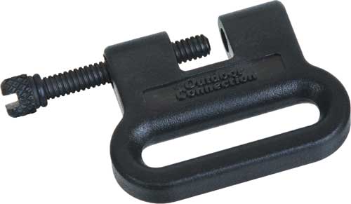 Toc Brute 1" Swivels E-z - Detachable Screw Synthetic Blk