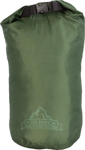 Red Rock Roll Top Dry Bag - 8 Liter Waterproof Od Green 1