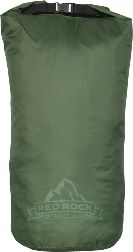Red Rock Roll Top Dry Bag - 25 Liter Waterproof Od Green 1