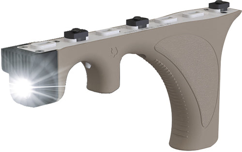 Viridian 4lux Cq Forward Grip - Light 400 Lumen M-lok Fde<