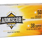 Armscor 38 Super 125gr Fmj - 50rd 20bx/cs Made In Usa