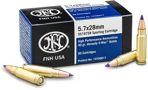 Fn 5.7x28 40gr V-max Ss197sr - 50rd 10bx/cs