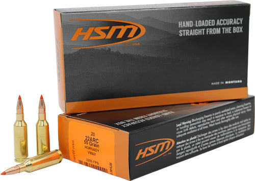 Hsm 22 Arc 60gr V-max - 20rd 25bx/cs