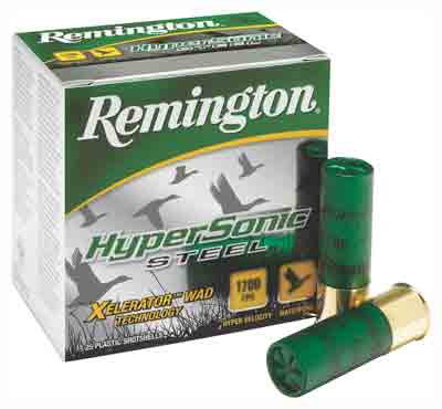 Remington Hypersonic 12ga 3" - 1-1/4oz #4 1700fps 25rd 10bx/c