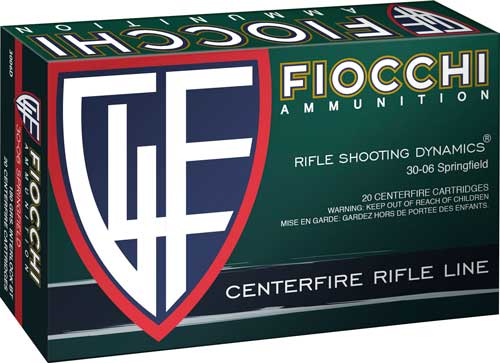 Fiocchi 30-06 165gr Psp - 20rd 10bx/cs