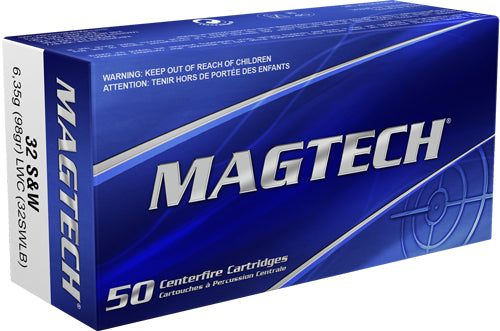 Magtech 32 S&w Long 98gr Lead - Wadcutter 50rd 20bx/cs