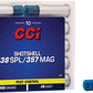 Cci 38/357 Shotshells 100gr - #9 Shot 10rd 20bx/cs