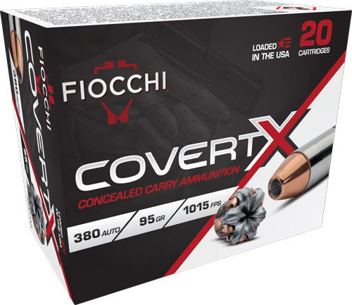 Fiocchi 380 Acp 95gr Jhp - 20rd 10bx/cs