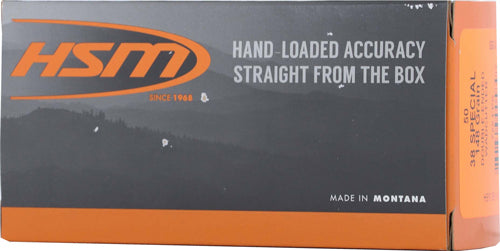 Hsm 38 Special 158gr Hard Cast - Swc 50rd 20bx/cs !