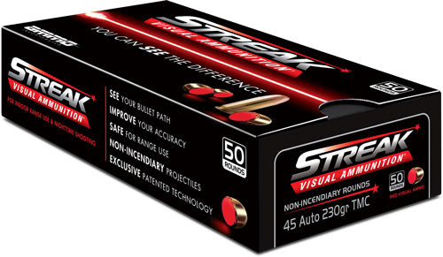 Ammo Inc 45 Acp 230gr Tmc Red - Streak 5ord 20bx/cs <