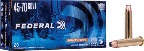 Federal Power-shok 45-70 300gr - Jhp 20rd 10bx/cs