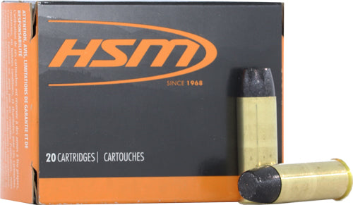 Hsm Subsonic 45 Lc 400gr - Hard Cast Lead Fn 20rd 20bx/cs