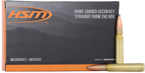 Hsm 8mm Mauser 195gr Soft - Point 20rd 20bx/cs