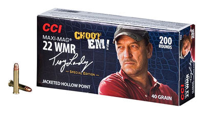 Cci Maxi-mag 22wmr 40gr Jhp - 1875fps 200rd 10bx/cs