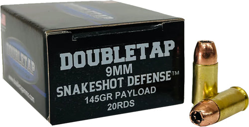 Doubletap 9mm Snake Shot - 20rd 50bx/cs