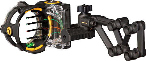 Trophy Ridge Bow Sight React - H4 4-pin .019 Rh Black