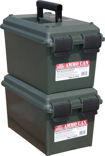 Mtm Ammo Can Forest Green - Lockable 4