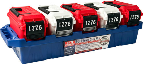 Mtm 5 Mini Ammo Cans With - Custom Tray America 250 Edtn 1