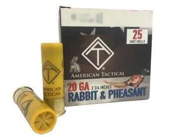 Ati Game Load 20ga 2.75" 1oz - #5 250rd Case Lot
