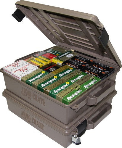 Mtm Ammo Crate Acr5 - Dark Earth 4.50" Deep 4