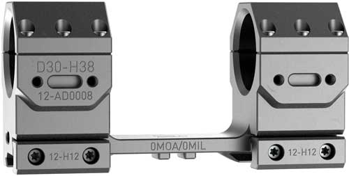 Audere Scope Mount Adversus - 30mm High Black 5