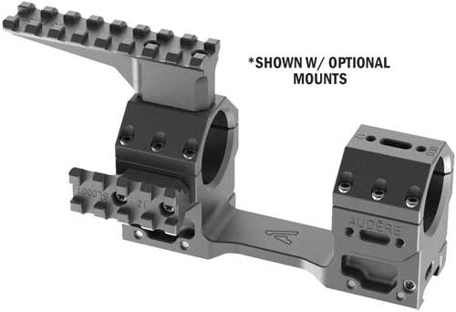 Audere Scope Mount Adversus - 30mm 20moa High Black 4