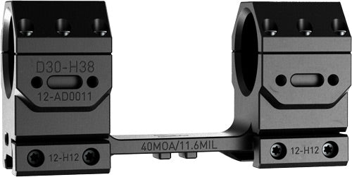Audere Scope Mount Adversus - 30mm 40moa High Black