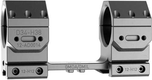 Audere Scope Mount Adversus - 34mm High Black 5