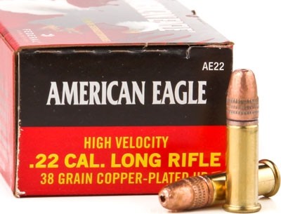 Federal 22lr 1260fps 38gr - Hollow Point 40rd 100bx/cs