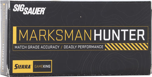 Sig Ammo 308 Win 165gr Marksmn - Hunter Gameking 20rd 10bx/cs