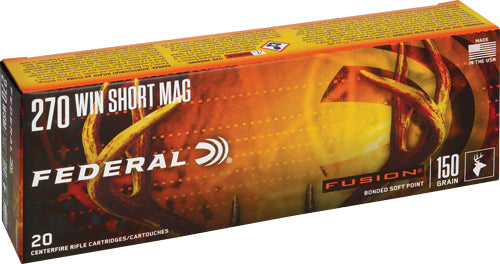 Federal Fusion 270 Wsm 150gr - Fusion 20rd 10bx/cs