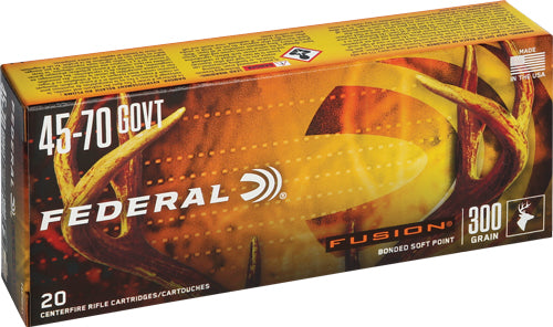 Federal Fusion 45-70 Gov 300gr - Fusion 20rd 10bx/cs