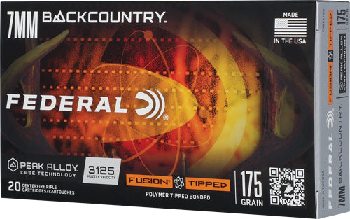 Federal Fusion 7mm Bc 175gr - Fusion Tipped 20rd 10bx/cs