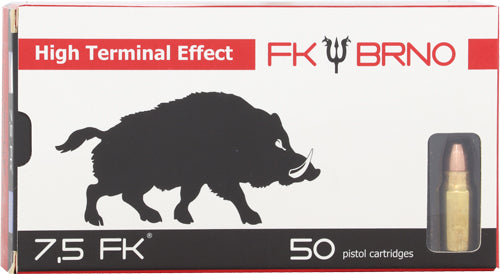 Fk Brno 7.5 F5 95gr Hollow - Point 50rds Per Box Lead Free