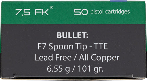 Fk Brno 7.5 Fk Ammo 101gr - Spoon Tip 50rd 12bx Case