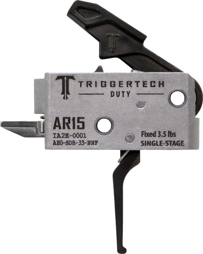 Triggertech Ar-15 Single Stage - Black Duty Flat
