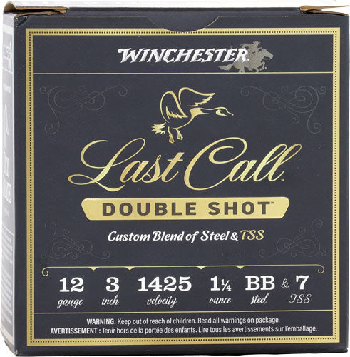Winchester Last Call 12ga 3" - 1-1/4oz #bb & #7 25rd 10bx/cs