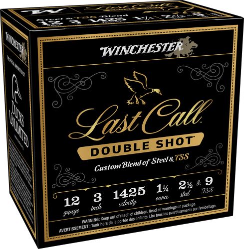 Winchester Last Call 12ga 3" - 1-1/4oz #2.5 & #9 25rd 10bx/cs