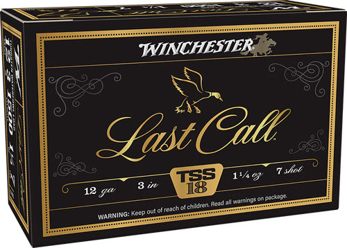 Winchester Last Call Tss 12ga - 3" 1-1/4oz #7 10rd 10bx/cs