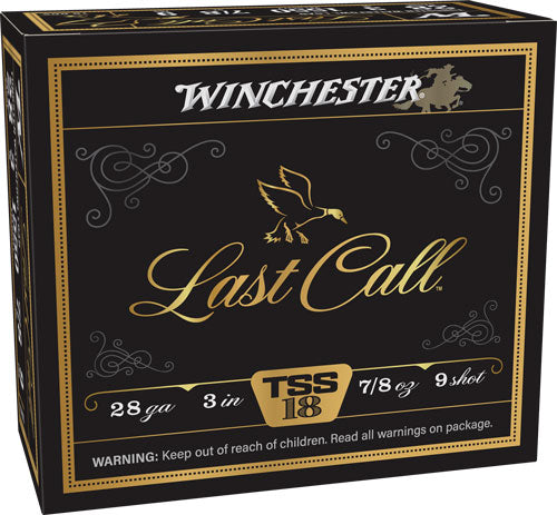 Winchester Last Call Tss 28ga - 3" 7/8oz #9 10rd 10bc/cs 1