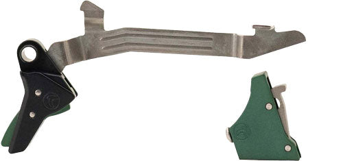 Timney Trigger Alpha Competn - For Glock Gen 3-4 3lb Green 1
