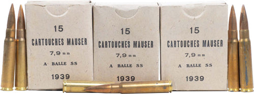 Greek Ammo 8mm Mauser 198gr - Fmj 945rd Cs Surplus Corrosive