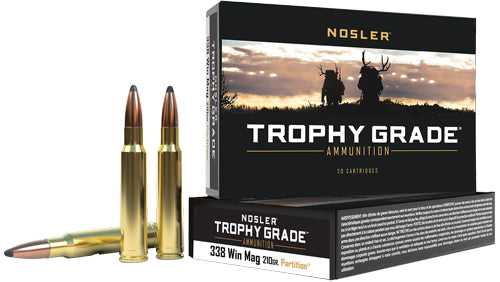 Nosler Trophy Grade 338 Win - Mag 210gr Accubond 20rd 10bx/c