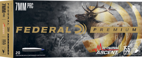 Federal Ae 7mm Prc 155gr - Terminal Ascent 20rd 10bx/cs