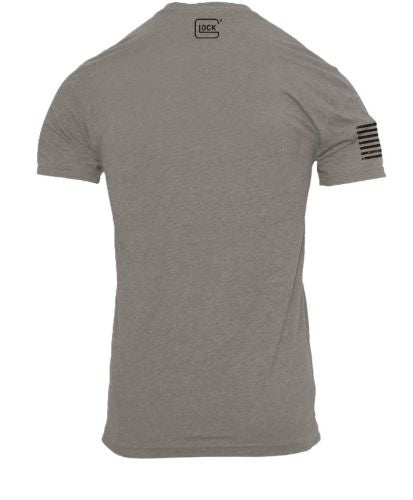 Glock Perfection Tee Short - Sleeve T Shirt Xl Stone Grey 1