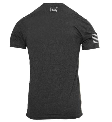 Glock Perfection Tee Short - Sleeve T Shirt Lg Charcoal 1