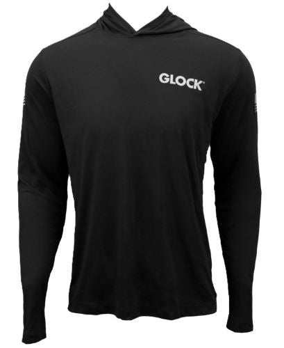 Glock Hooded Performance Long - Sleeve Shirt Xl Black 2