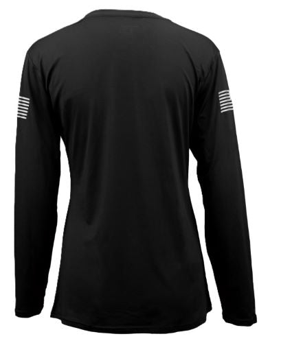 Glock Ladies Performance Long - Sleeve Shirt Med Black 1