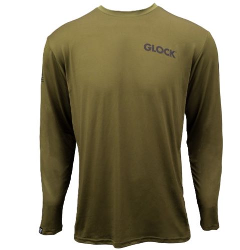 Glock Performance Long Sleeve - Shirt 2xl Military Green