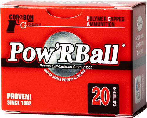 Glaser 40 Sw 135gr Pow'rball - 20rd 25bx/cs